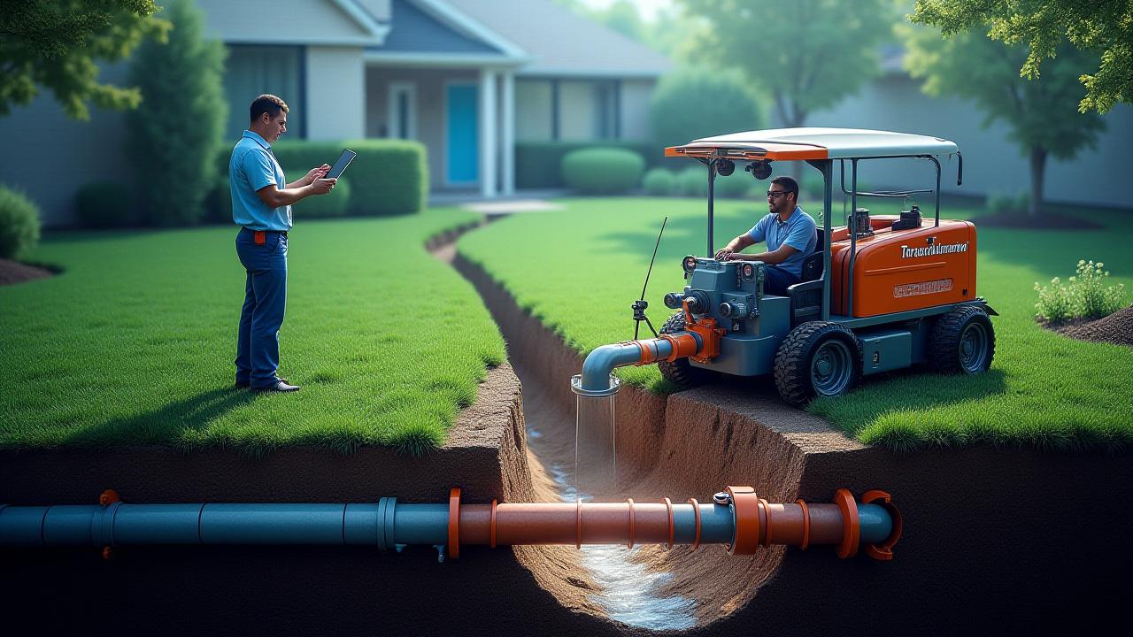 Trenchless sewer repair technology