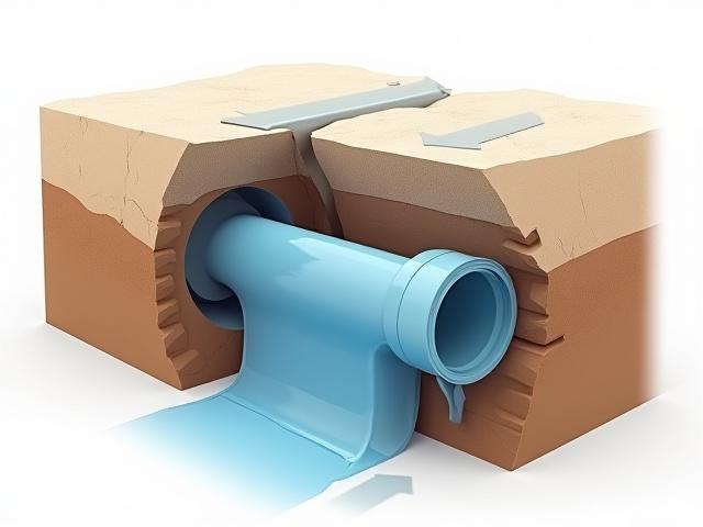 Diagram illustrating CIPP pipe lining process
